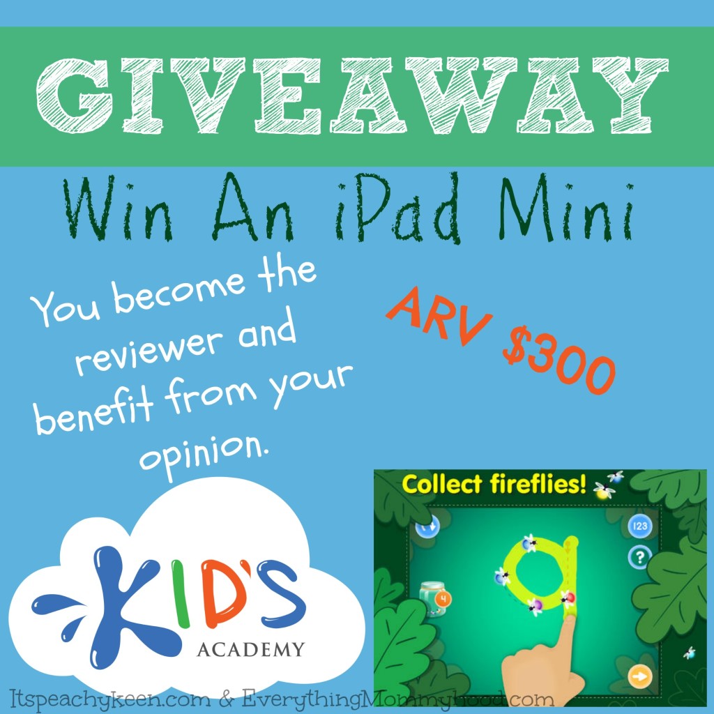 iPad Mini Giveaway-Kids Academy Apps