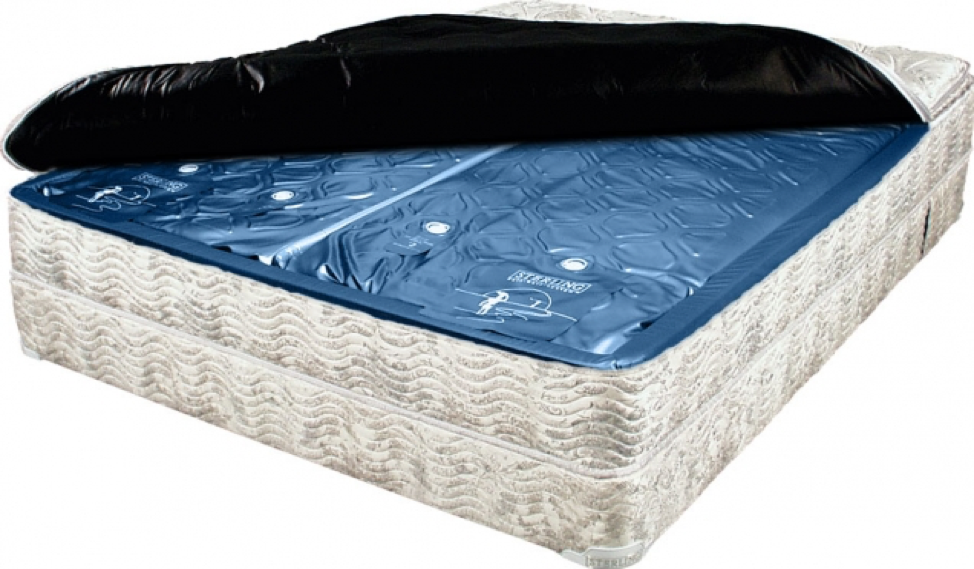 cal king bamboo zippered softside waterbed mattress cover