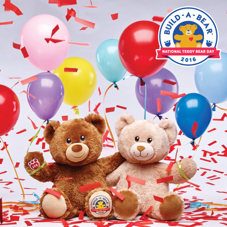 build a bear national teddy bear day